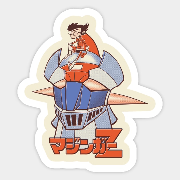 Mazinger Z Sticker by Fritsch